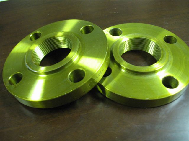 yellow forged flange