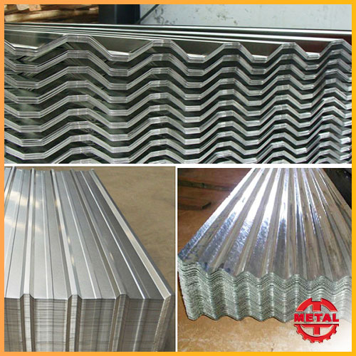 Corrugated Galvanized Steel Utility, What Size Are Corrugated Roofing Sheets